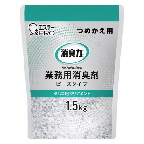 エステー 消臭力 業務用 ビーズタイプ 特大 つめかえ 4.2kg 無香料 3個