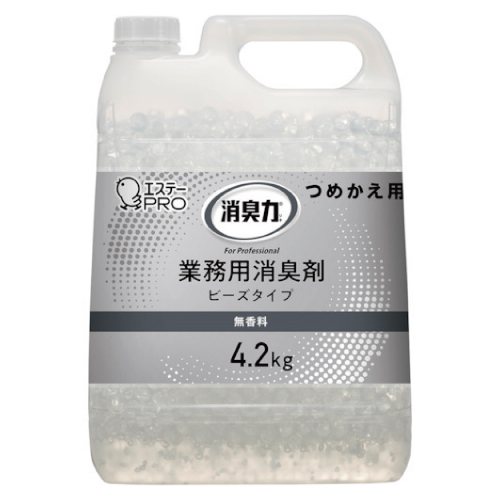 エステー 消臭力 業務用 クラッシュゲルタイプ 室内用 本体 1.7kg 無香料 6個