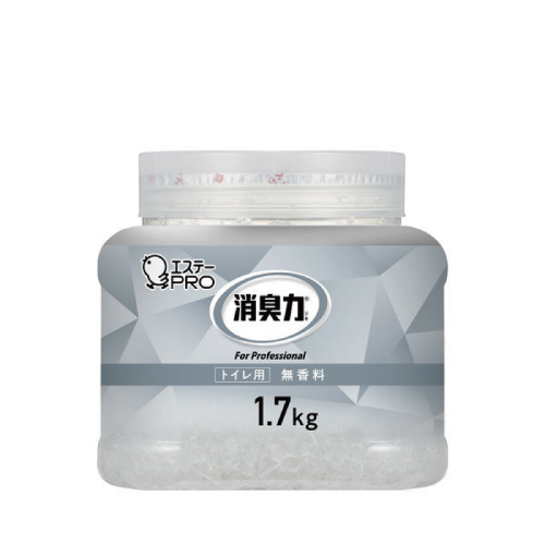 エステー 消臭力 業務用 クラッシュゲルタイプ トイレ用 本体 1.7kg 森林 6個