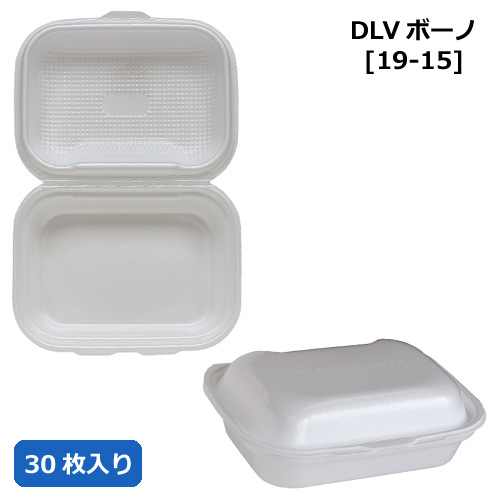 フードパック　ＤＬＶボーノ19-15 白 30枚