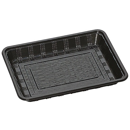 福助工業 0576141 LC-510 黒（かぶせフタ付）400セット（電子レンジ不可）