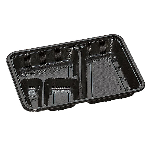 福助工業 0576263 LC-623 黒（かぶせフタ付）600セット（電子レンジ不可）