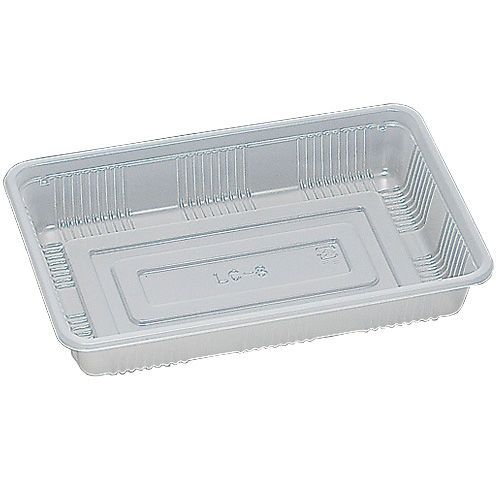 福助工業 0570321 ディッシュ LC-8N（かぶせフタ付）800セット（電子レンジ不可）