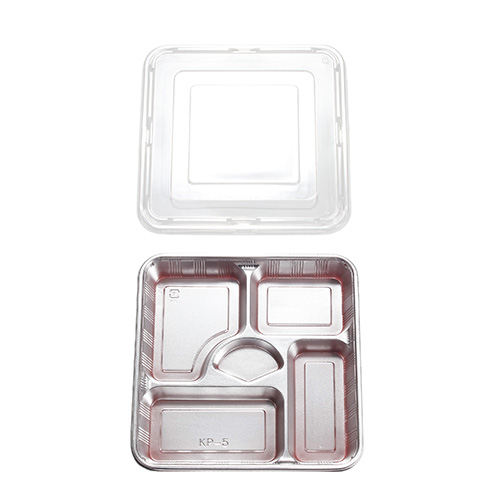 福助工業 0570011 ディッシュ KP-5（かぶせフタ付）240セット（電子レンジ不可）
