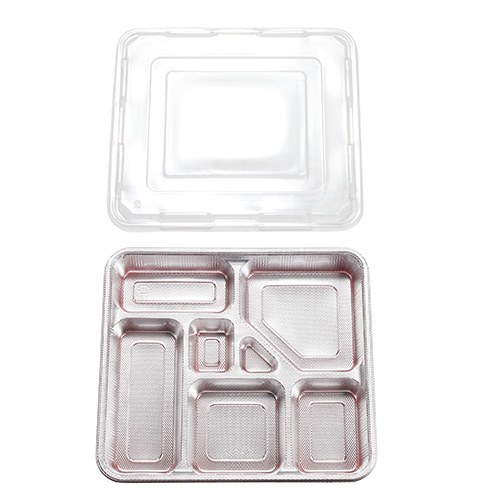 福助工業 0571423 ディッシュ KP-6 ダイヤカット（かぶせフタ付）200セット（電子レンジ不可）