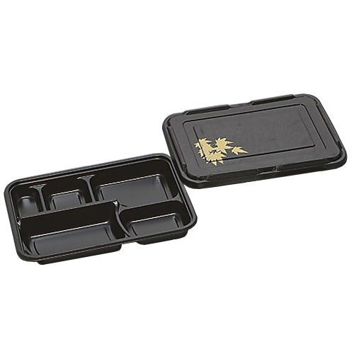 福助工業 0570958 ディッシュ KP-15 共フタ付 300セット（電子レンジ不可）