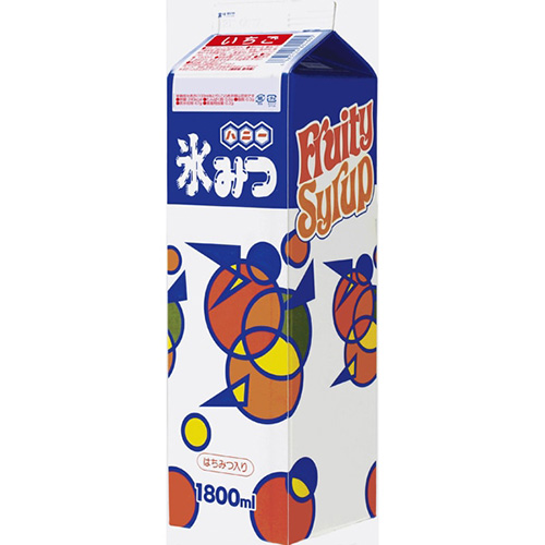 ハニー）氷みつ いちご 1.8L（Ａタイプ）
