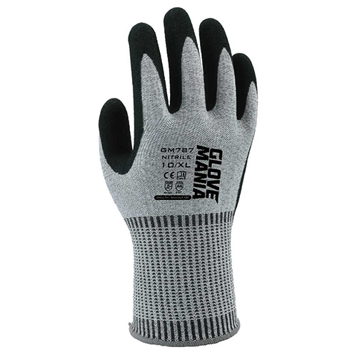 GM787 GLOVE MANIA グローブマニア 耐切創 グレー XL 10双