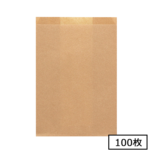 NF耐油ガゼットパック 大 未晒無地 100枚