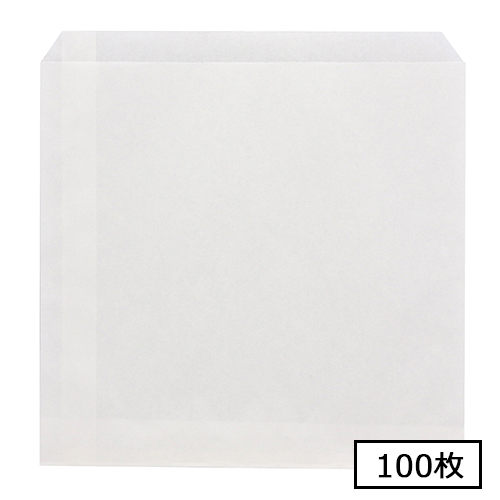 NF耐油平袋 大 白無地 100枚