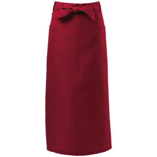 エプロン（ロング）ワイン