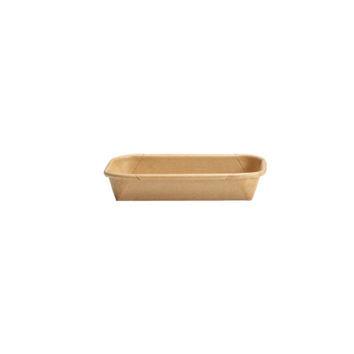 未晒 紙食品トレー #0 カールフードトレー 50枚