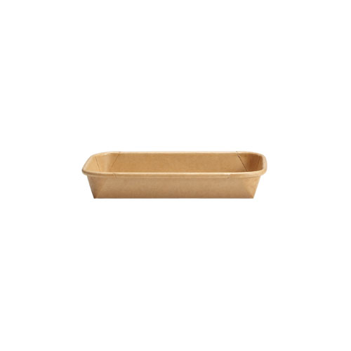 未晒 紙食品トレー #1 カールフードトレー 50枚
