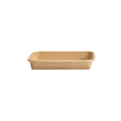 未晒 紙食品トレー #3 カールフードトレー 600枚  