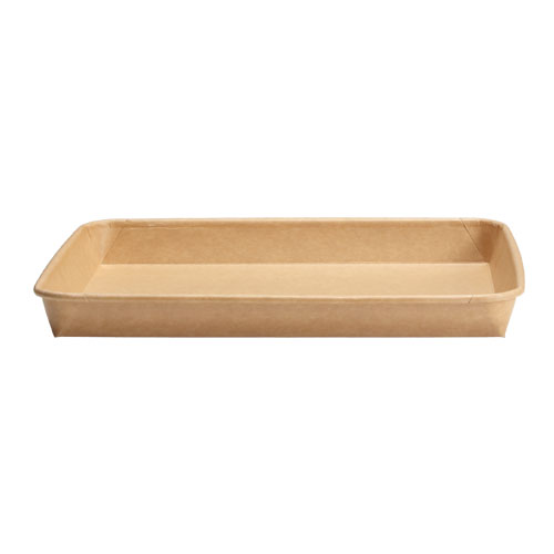 未晒 紙食品トレー #11 カールフードトレー 200枚  