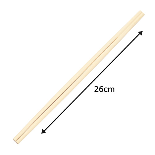 竹箸 利久箸 利休箸 (26cm) 100膳
