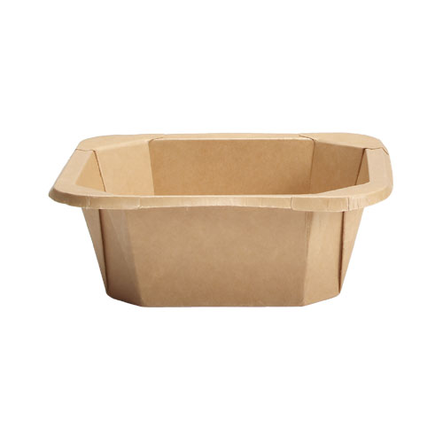 未晒 紙食品容器 750ml オクタゴナルボウル/Octagonal bowl 300枚  