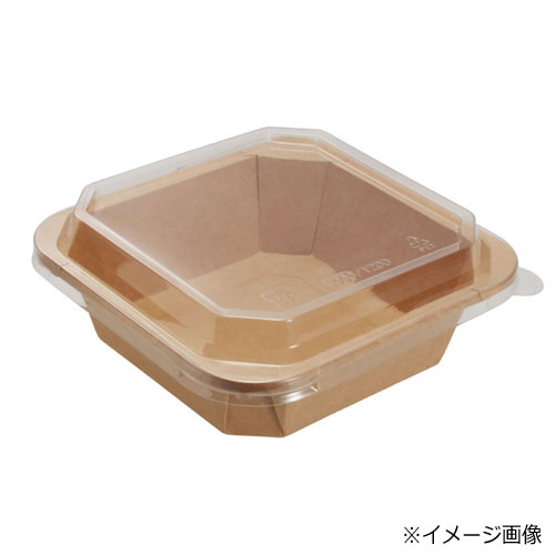 未晒 紙食品容器 1000ml オクタゴナルボウル/Octagonal bowl 300枚  