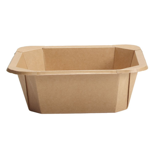 未晒 紙食品容器 1200ml オクタゴナルボウル/Octagonal bowl 300枚  