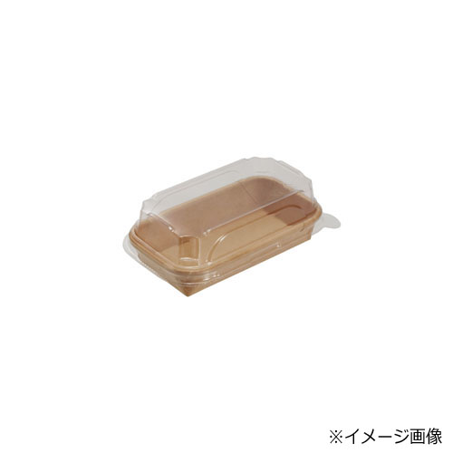 未晒 紙食品トレー専用 PETフタ #0 カールフードトレーLid 50枚