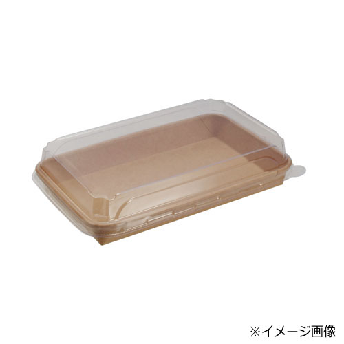 未晒 紙食品トレー専用 PETフタ #7 カールフードトレーLid 400枚  