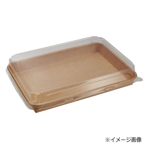 未晒 紙食品トレー専用 PETフタ #11 カールフードトレーLid 50枚  