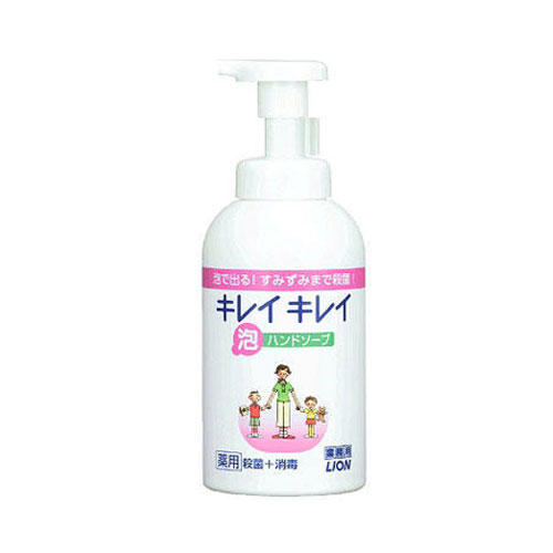 【送料無料】キレイキレイ薬用　泡ハンドソープ 550ml　12本（ライオン）