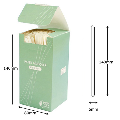 エコペーパーマドラー【140mm】 20000本