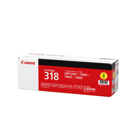 Canon（キャノン） トナーカートリッジ318 イエロー 純正