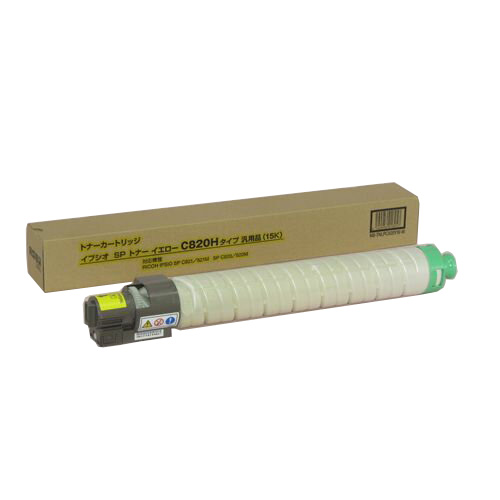 汎用品 RICOH(リコー)IPSIO SPトナー イエロー C820H / 4571220348518