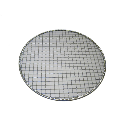 使い捨て金網 27cm丸（平型） 480枚 (240枚×2） 焼肉用金網_焼き網_業務用_丸網 使い捨て金網 丸型（平） 27cm 480枚 (240枚×2）｜紙コップ