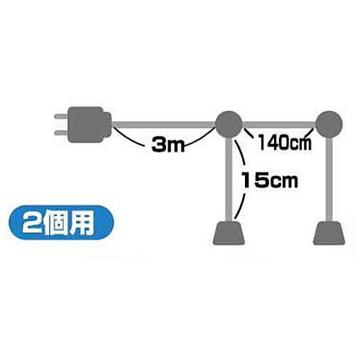 『メーカー取寄せ品 入荷次第発送』9028 提灯用ソケット2個用【業務用】_提燈_吊燈_お祭り_飲食店