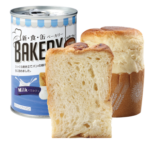 AST新食缶ベーカリー 缶入ソフトパン（ミルク）100g 24缶