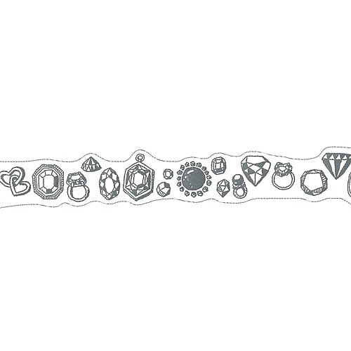 ★マスキングテープ 箔押し宝石