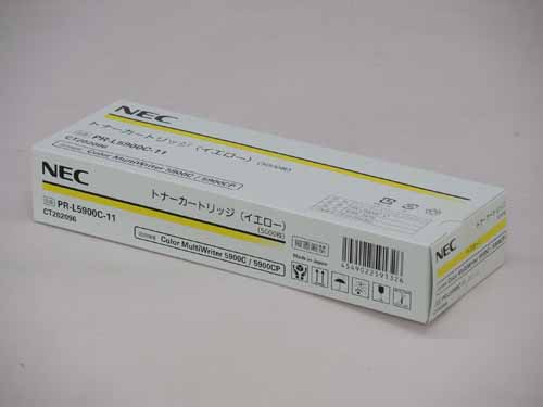 NEC（日本電気）PR-L5900C-11イエロー 純正