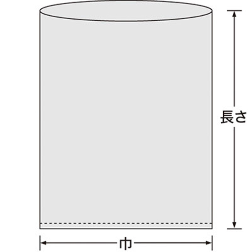 福助工業 ブルーレックス規格袋No.15 0.012×300×450mmヒモ付 4000枚 