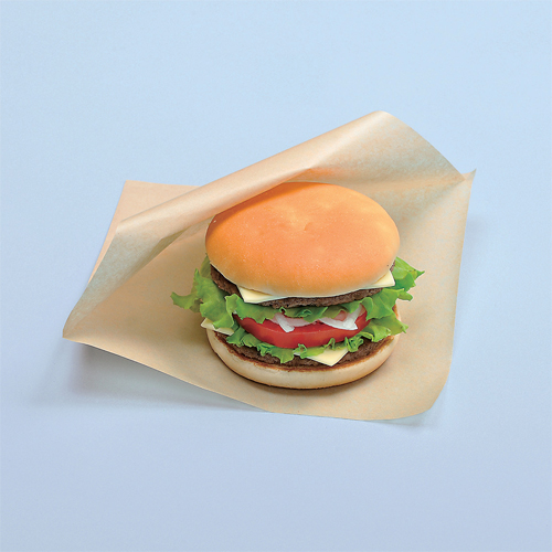 バーガー袋 No.12 未晒無地