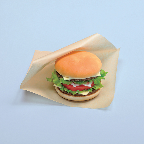バーガー袋 No.18 未晒無地