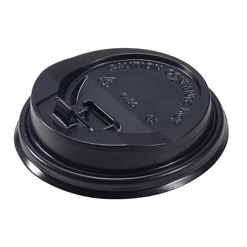 業務用 clop(クロップ) Lid（蓋）8oz用ブラック100枚｜紙コップ