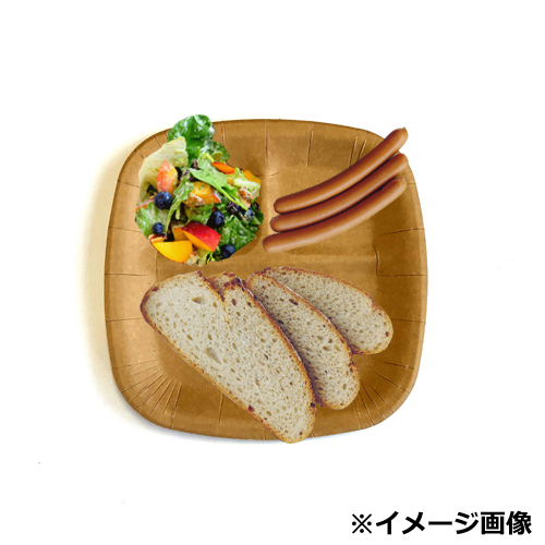 紙仕切皿 未晒 1000枚（MYC未晒）｜紙コップ・プラカップ