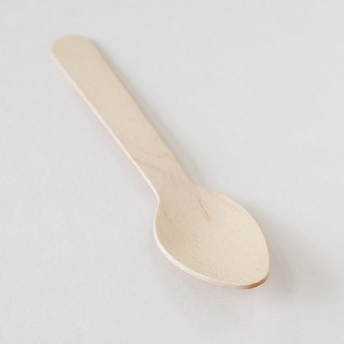 木製スプーン 110mm 1000本（MYC木製カトラリー） ｜紙コップ