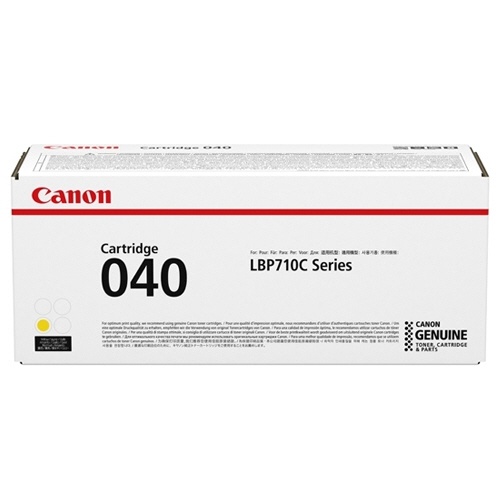 純正CANON トナーカートリッジ040 イエロー