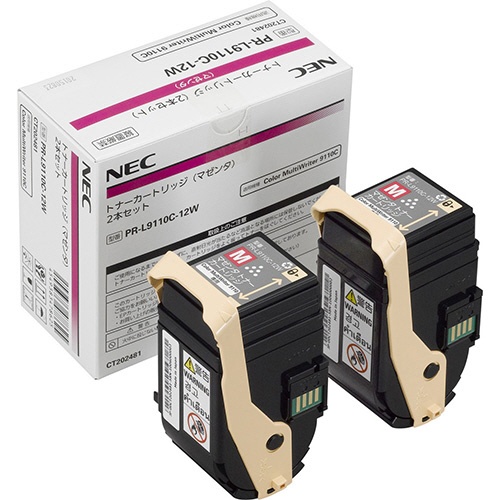 純正NEC PR-L9110C-12W マゼンタ 2本セット