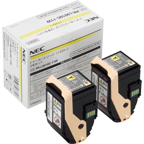 純正NEC PR-L9010C-11W イエロー 2本セット