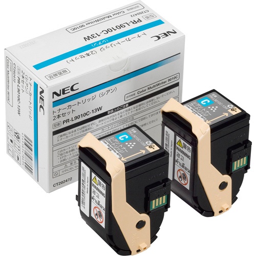純正NEC PR-L9010C-13W シアン 2本セット