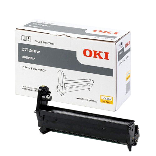 【純正】OKI(OKIデータ)DR-C4CY イメージドラム イエロー / 4949443214512