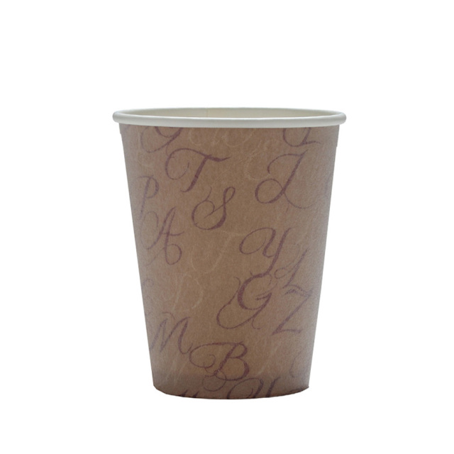 HEIKO 発泡断熱紙コップ 8オンス タイポアート 1000個