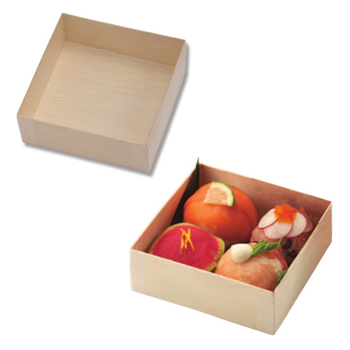★FALCATA BOX 角型 和菓子4個 本体 50個