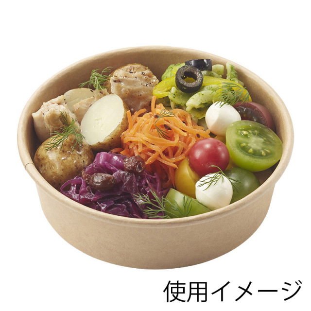 ★未晒フードカップ浅型 750ml 25個