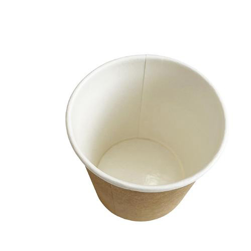 二重断熱紙カップ4オンス 120ml (クラフト) 1000個